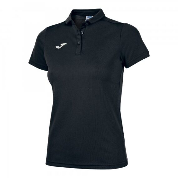 HOBBY WOMEN POLO SHIRT BLACK S/S 2XL