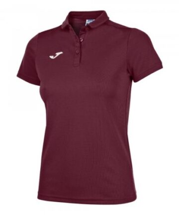 HOBBY WOMEN POLO SHIRT BURGUNDY S/S 2XS