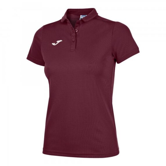 HOBBY WOMEN POLO SHIRT BURGUNDY S/S XS