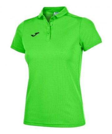 HOBBY WOMEN POLO SHIRT GREEN FLUOR S/S 2XS