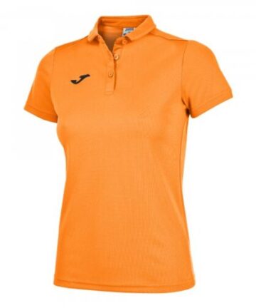 HOBBY WOMEN POLO SHIRT ORANGE FLUOR S/S 2XS