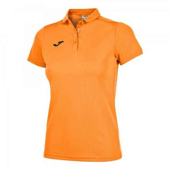 HOBBY WOMEN POLO SHIRT ORANGE FLUOR S/S M