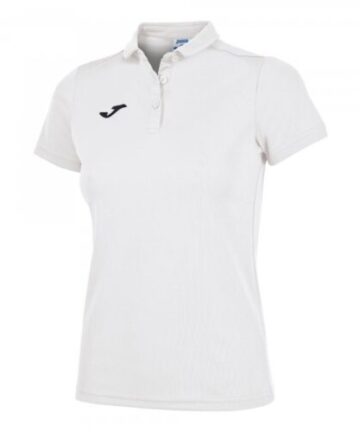 HOBBY WOMEN POLO SHIRT WHITE S/S 2XS