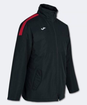 TRIVOR ANORAK BLACK RED 4XS