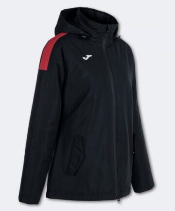 TRIVOR ANORAK BLACK RED S