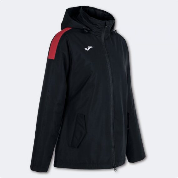 TRIVOR ANORAK BLACK RED S