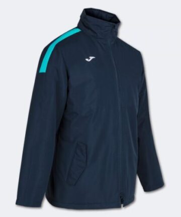 TRIVOR ANORAK NAVY FLUOR TURQUOISE 3XS