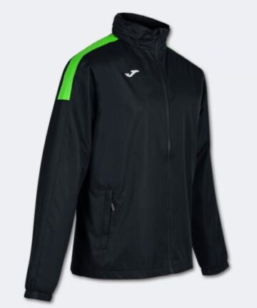 TRIVOR RAINCOAT BLACK FLUOR GREEN 3XS