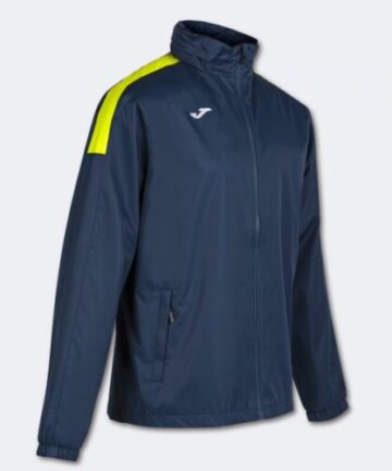 TRIVOR RAINCOAT NAVY FLUOR YELLOW XS