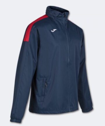 TRIVOR RAINCOAT NAVY RED 6XS