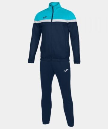 DANUBIO TRACKSUIT NAVY FLUOR TURQUOISE XS