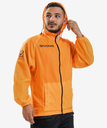 RAIN BASICO ARANCIO FLUO Tg. 2XL