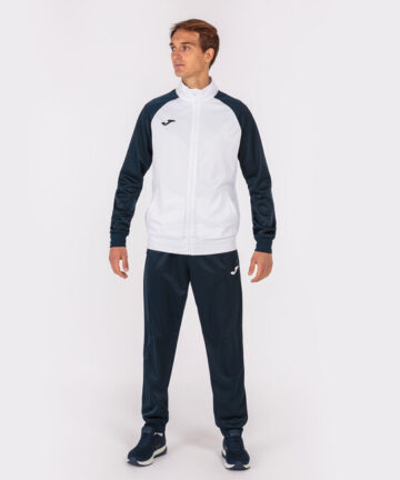 ACADEMY IV TRACKSUIT WHITE NAVY 3XS