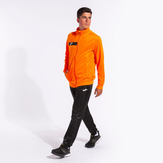 COLUMBUS TRACKSUIT ORANGE BLACK XS