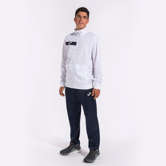 COLUMBUS TRACKSUIT WHITE NAVY 2XL