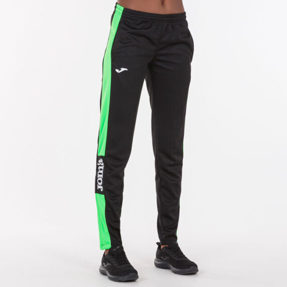 LONG PANT CHAMPIONSHIP IV BLACK-FLUOR GREEN WOMAN M