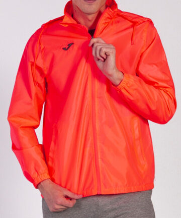 RAINJACKET IRIS DARK ORANGE FLUOR 2XS