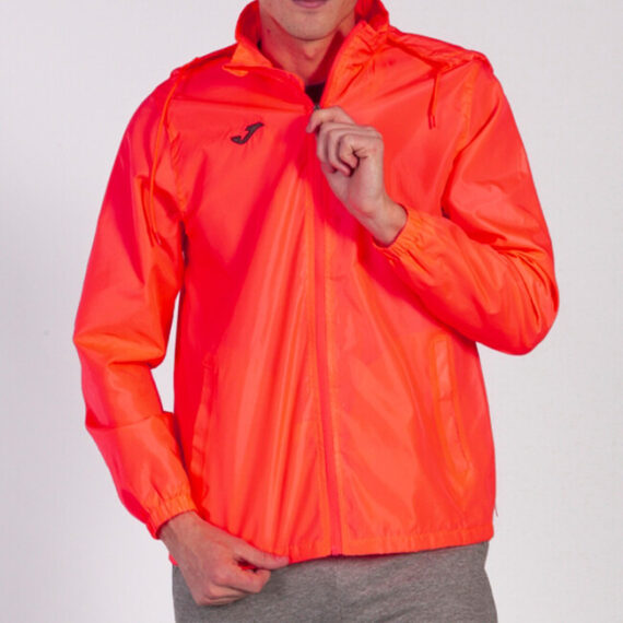 RAINJACKET IRIS DARK ORANGE FLUOR 2XS