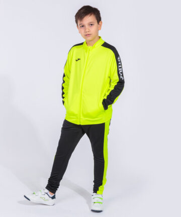 ACADEMY TRACKSUIT III súprava fluo žltá čierna 2XL