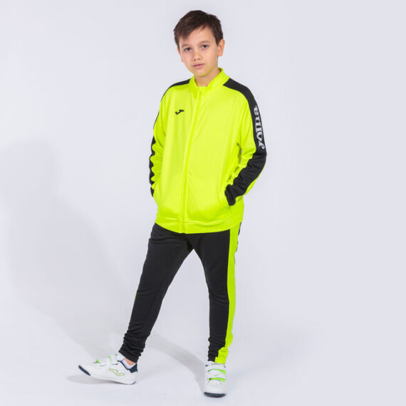 ACADEMY TRACKSUIT III súprava fluo žltá čierna 2XL