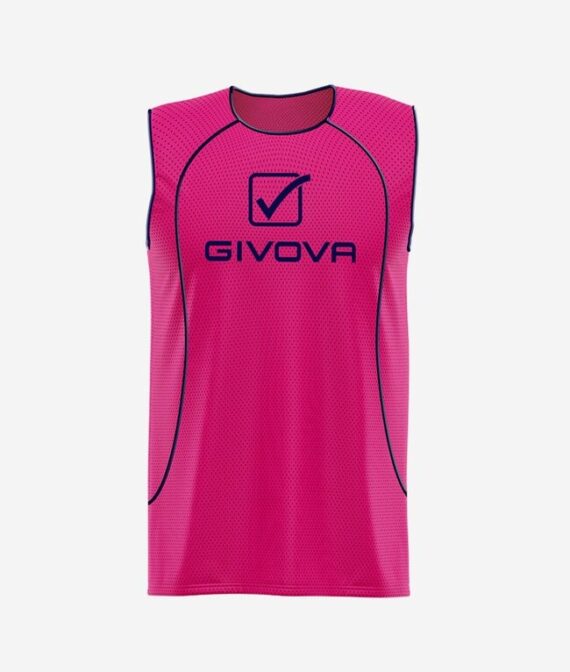 CASACCA FLUO SPONSOR  BIG logo vesta fuchsia L/XL