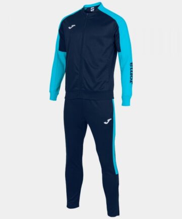 ECO CHAMPIONSHIP TRACKSUIT súprava navy fluo tyrkysová 6XS