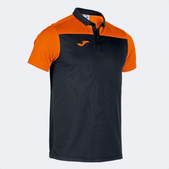 HOBBY II SHORT SLEEVE POLO tričko čierna oranžová 4XS