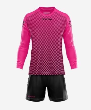 KIT MANCHESTER PORTIERE brankársky dres fuchsiová/čierna L