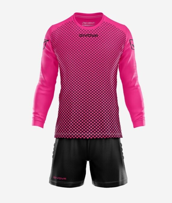 KIT MANCHESTER PORTIERE brankársky dres fuchsiová/čierna L