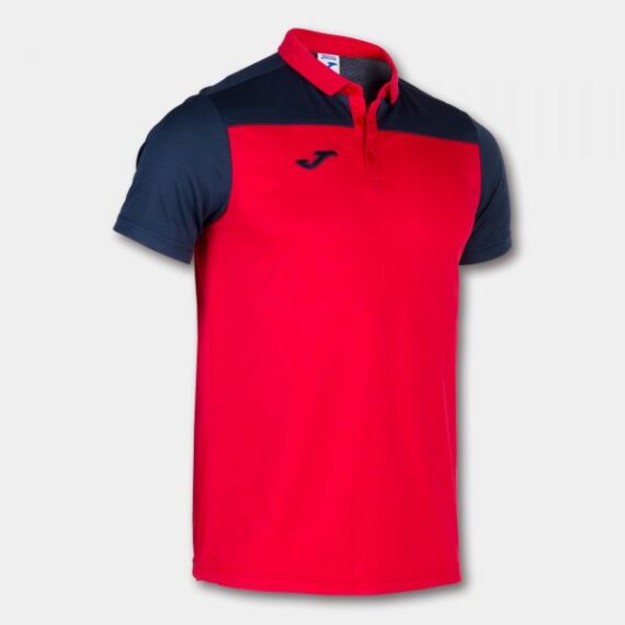 HOBBY II SHORT SLEEVE POLO polo tričko red navy XS