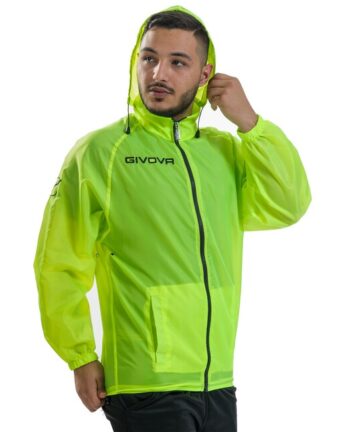 RAIN BASICO bunda fluo žltá 2XL