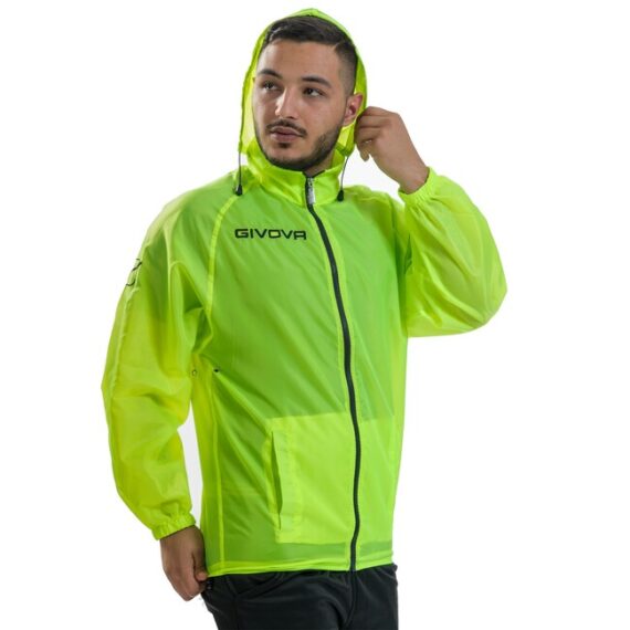 RAIN BASICO bunda fluo žltá 2XL