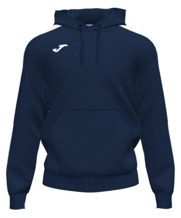 SWEATSHIRT STREET HOODIE navy biela S